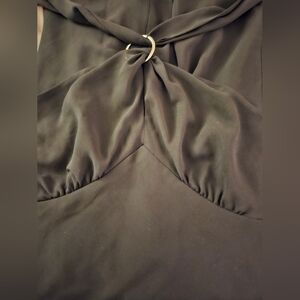 Liz Claiborne Women's Halter Dress, Black